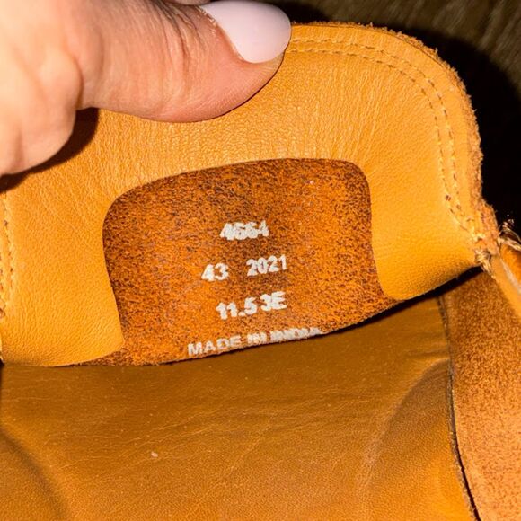 Allen Edmonds Wilder Brown Leather Loafers Classic Slip-On Dress Shoes 11.5 EEE - Picture 8 of 8